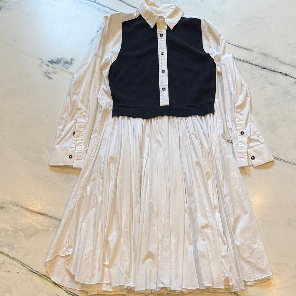Pink Tartan A-Line Dress - Size 8